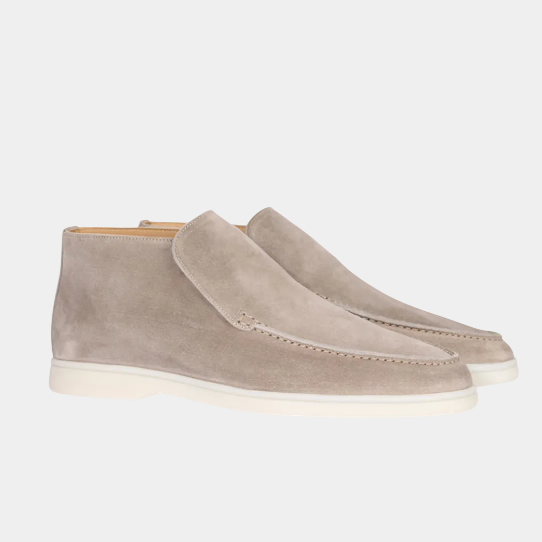 Chaussures : Mocassins montants pour homme dans Beige de Marche Lino