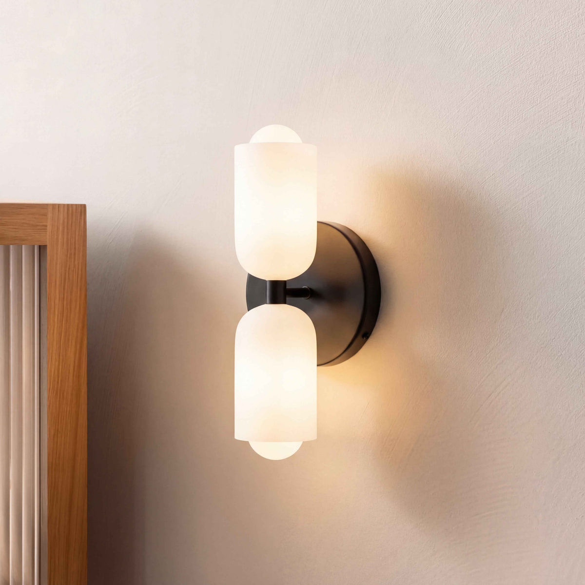 Luminaires : Applique Murale Minimaliste Nordique Haut-Bas - Lueur Diffuse dans de Havelalights