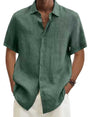 Chemise Homme Manches Courtes Casual - Chemise Quotidienne