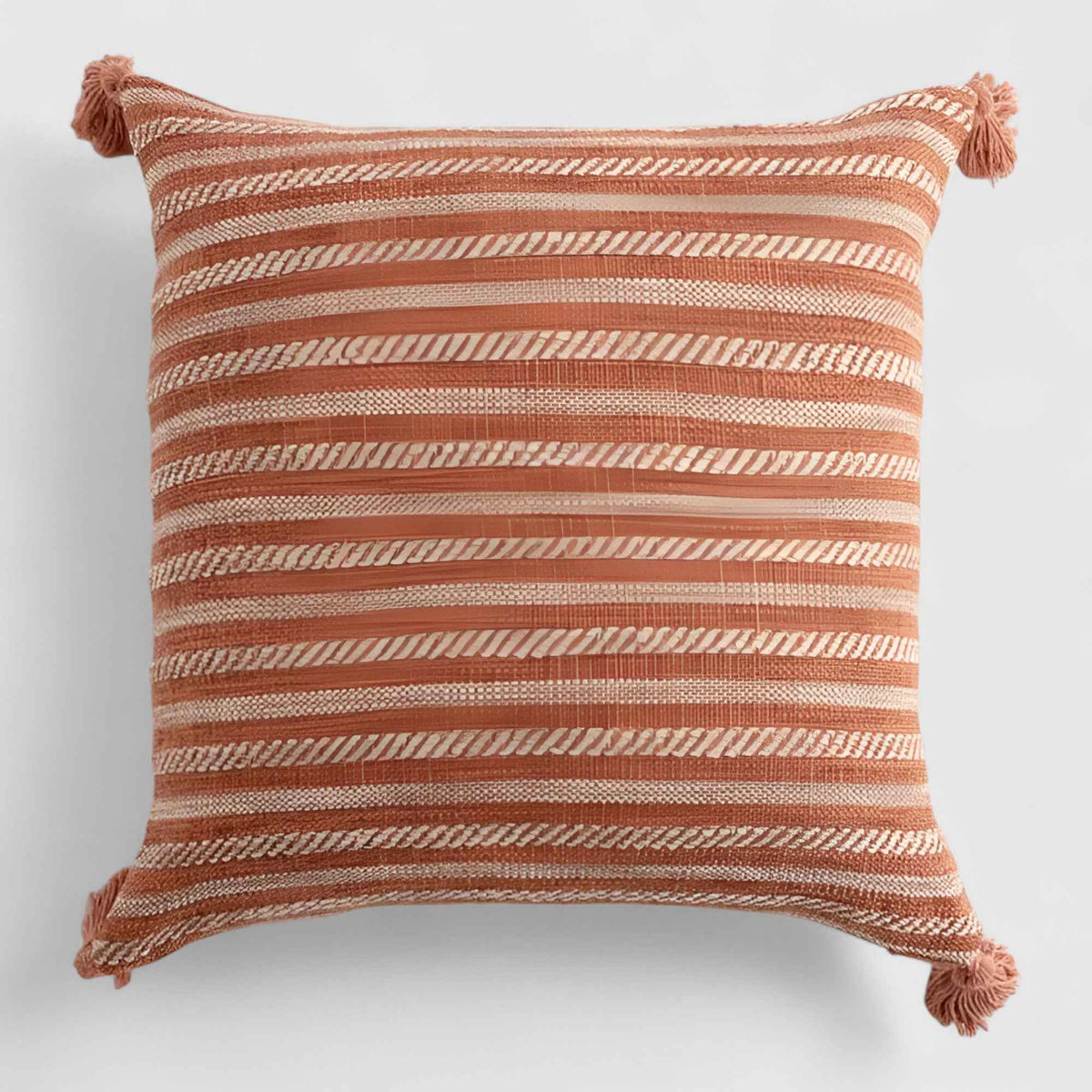Coussins et housses de coussin : Housse de Coussin en Lin Fait Main Accessoires De Maison dans C 45cm x 45cm de Marche Lino