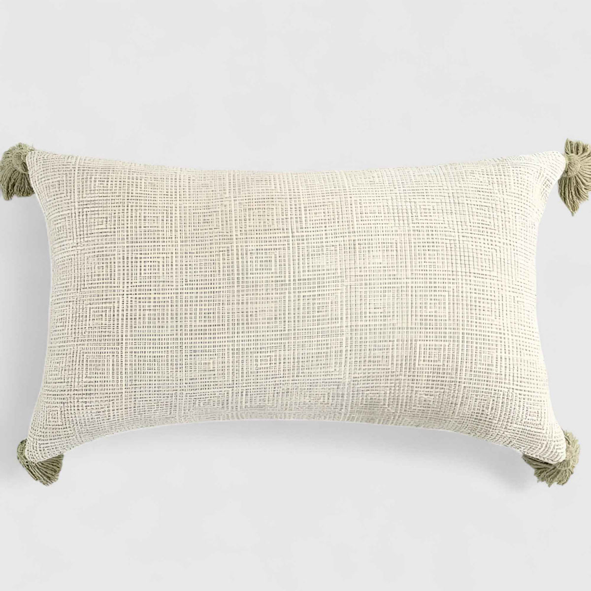 Coussins et housses de coussin : Housse de Coussin en Lin Fait Main Accessoires De Maison dans F 30cm x 50cm de Marche Lino