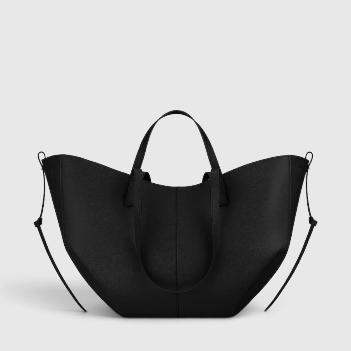 Tote Bag : Sac Cabas Designer de Luxe dans Noir de Marche Lino