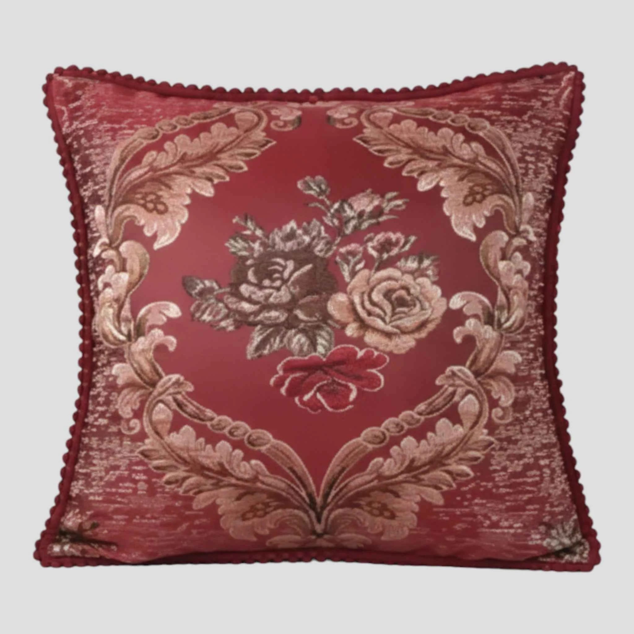 Coussins et oreillers décoratifs : Housse de Coussin en Jacquard Style Européen 48×48 Cm dans E 48x48cm de Marche Lino