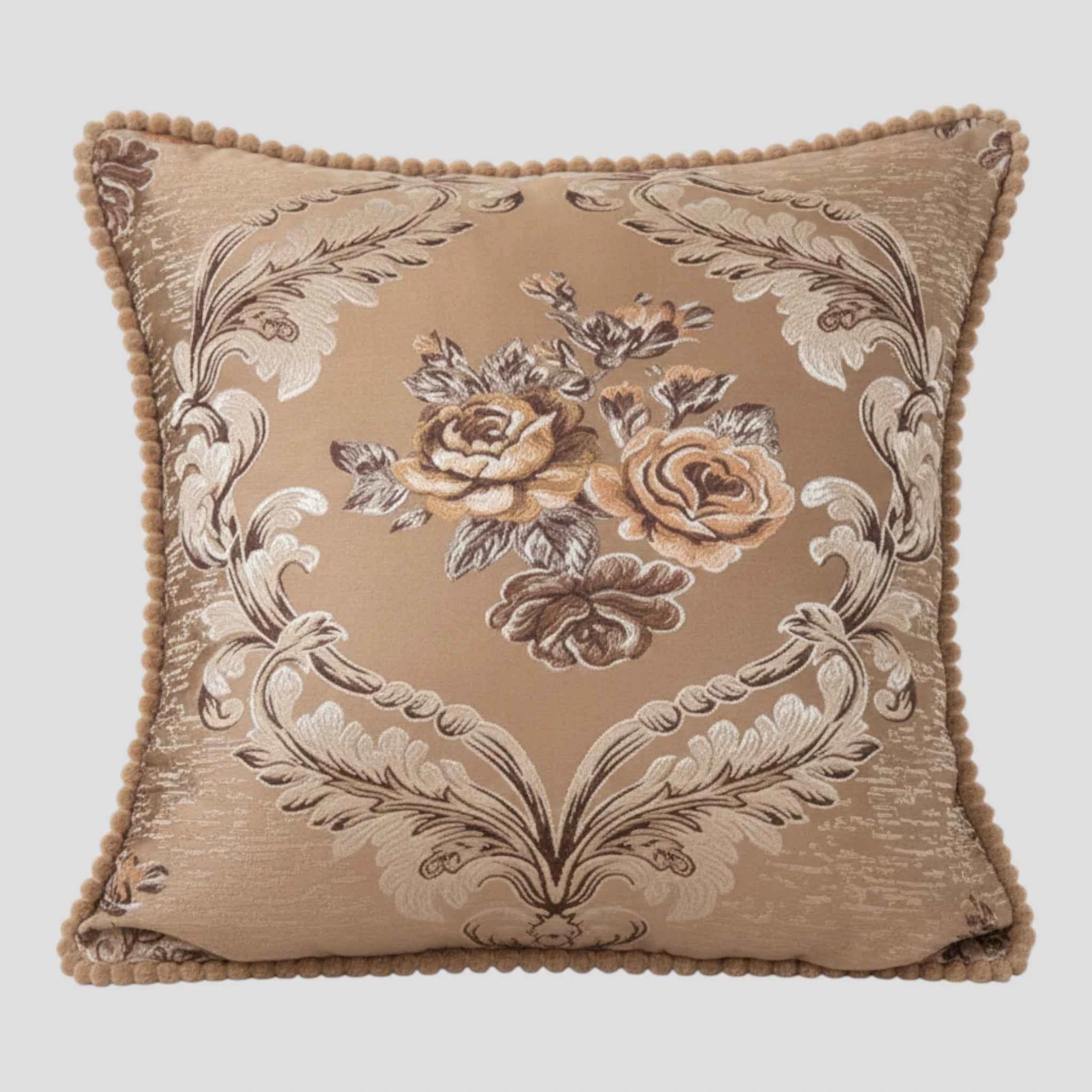 Coussins et oreillers décoratifs : Housse de Coussin en Jacquard Style Européen 48×48 Cm dans F 48x48cm de Marche Lino