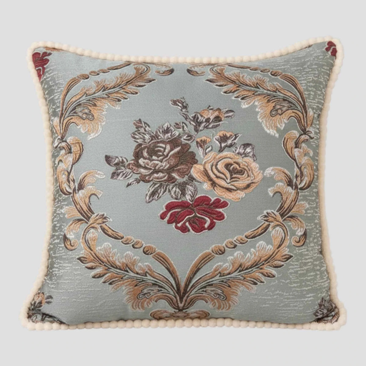 Coussins et oreillers décoratifs : Housse de Coussin en Jacquard Style Européen 48×48 Cm dans H 48x48cm de Marche Lino