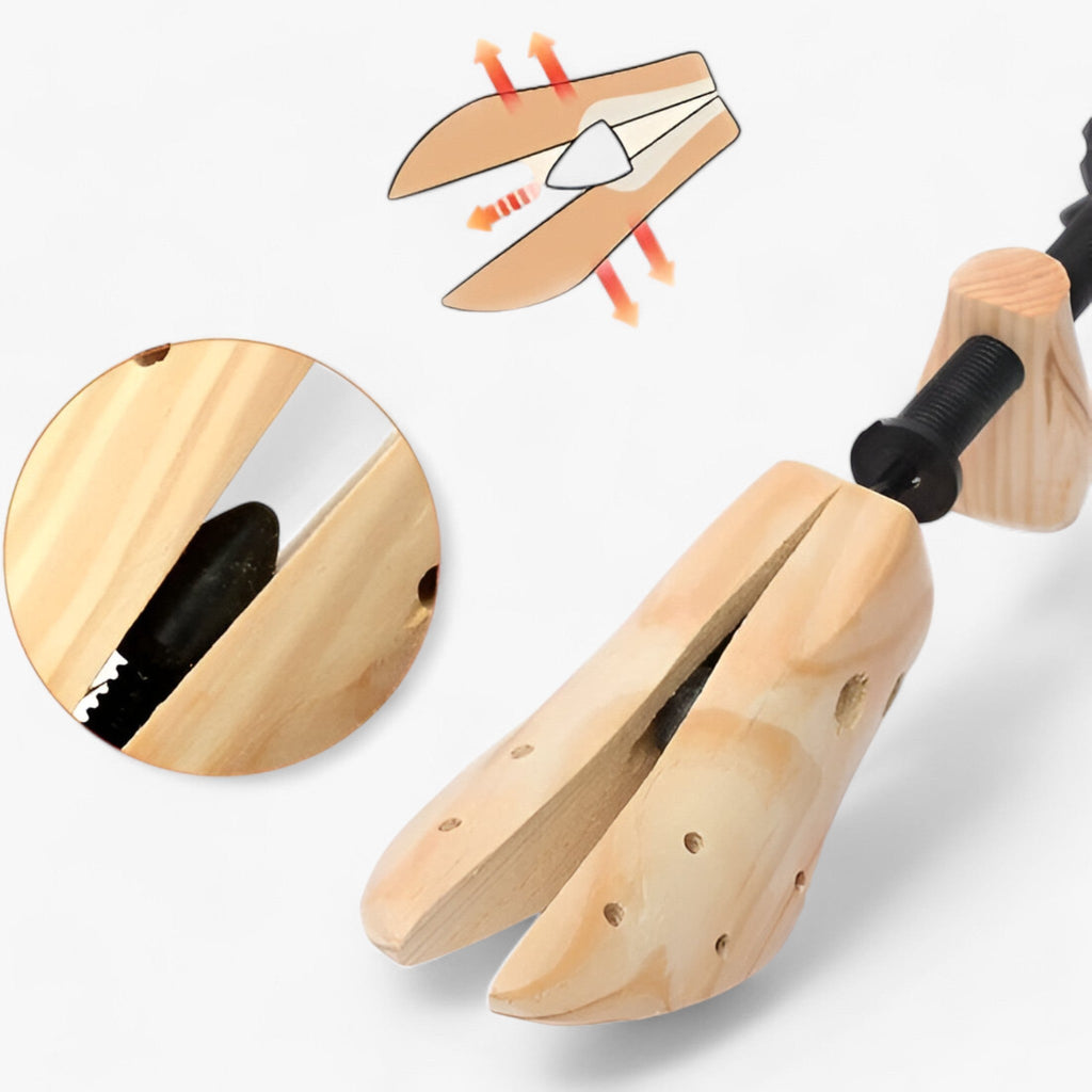 Embauchoir réglable - Ajustez confortablement vos chaussures