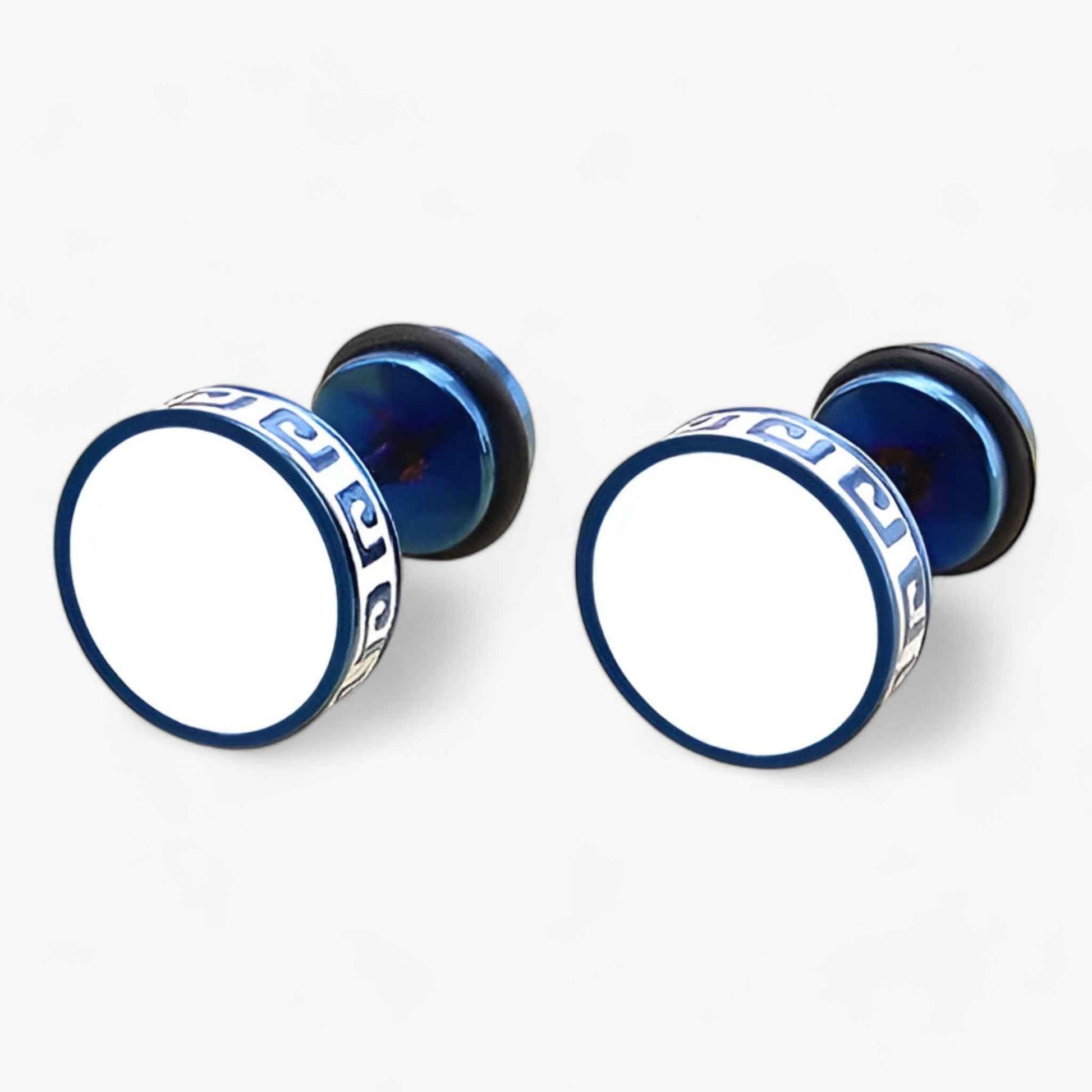 Ethan | Boucles d'oreilles en titane vintage – style intemporel, durables pour hommes