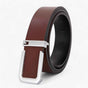 Ceinture Homme Classique en Cuir Véritable Noir - Idéale Costume & Affaires