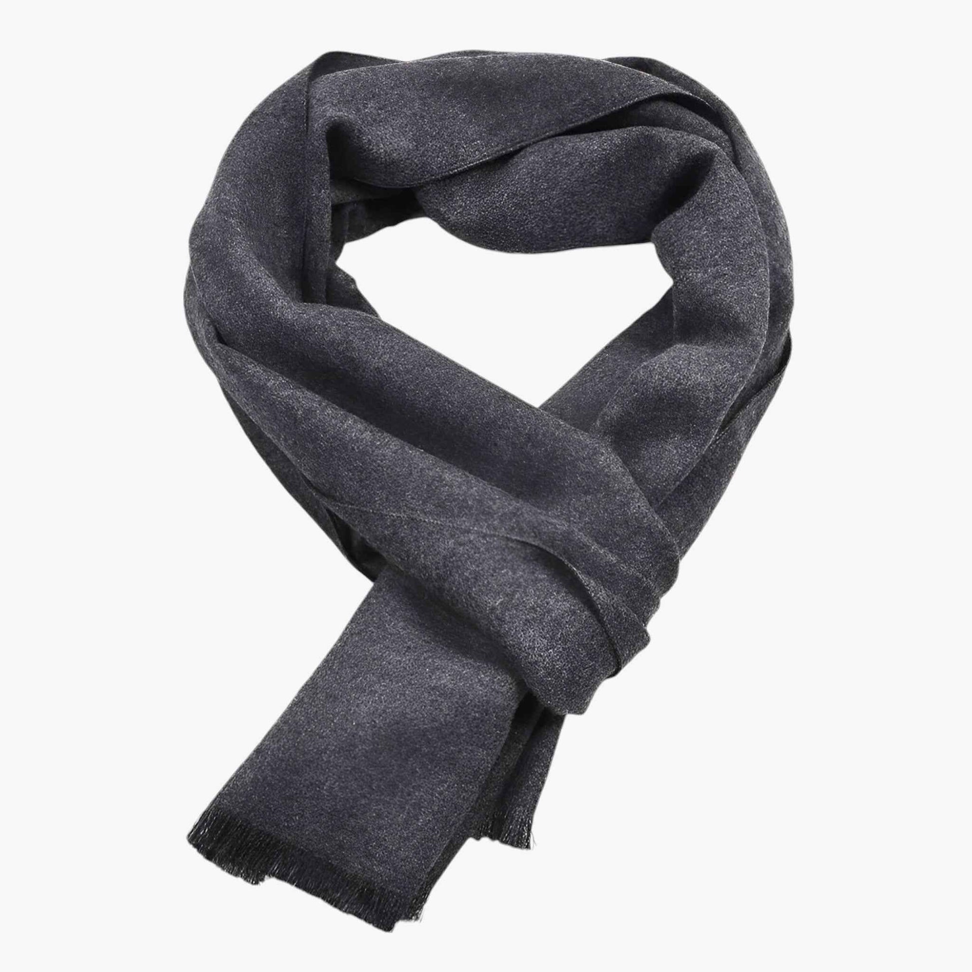 Oline | Écharpe en cachemire unie - Chaleur d'hiver luxueuse et douceur ultime