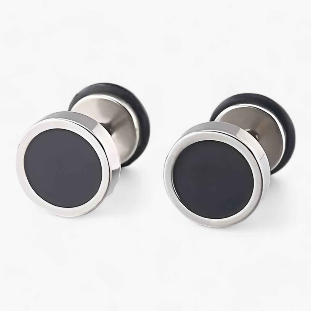 Ethan | Boucles d'oreilles en titane vintage – style intemporel, durables pour hommes