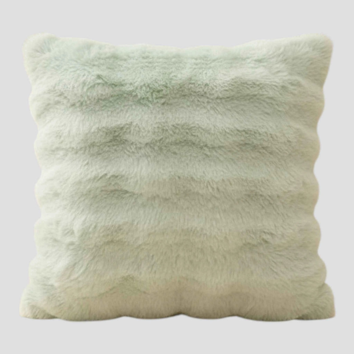 Housses de coussin décoratives : Housse de Coussin en Velours à Motif Bulle Uni dans vert 43x43cm de Marche Lino