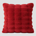 Housse de Coussin en Velours à Motif Bulle Uni