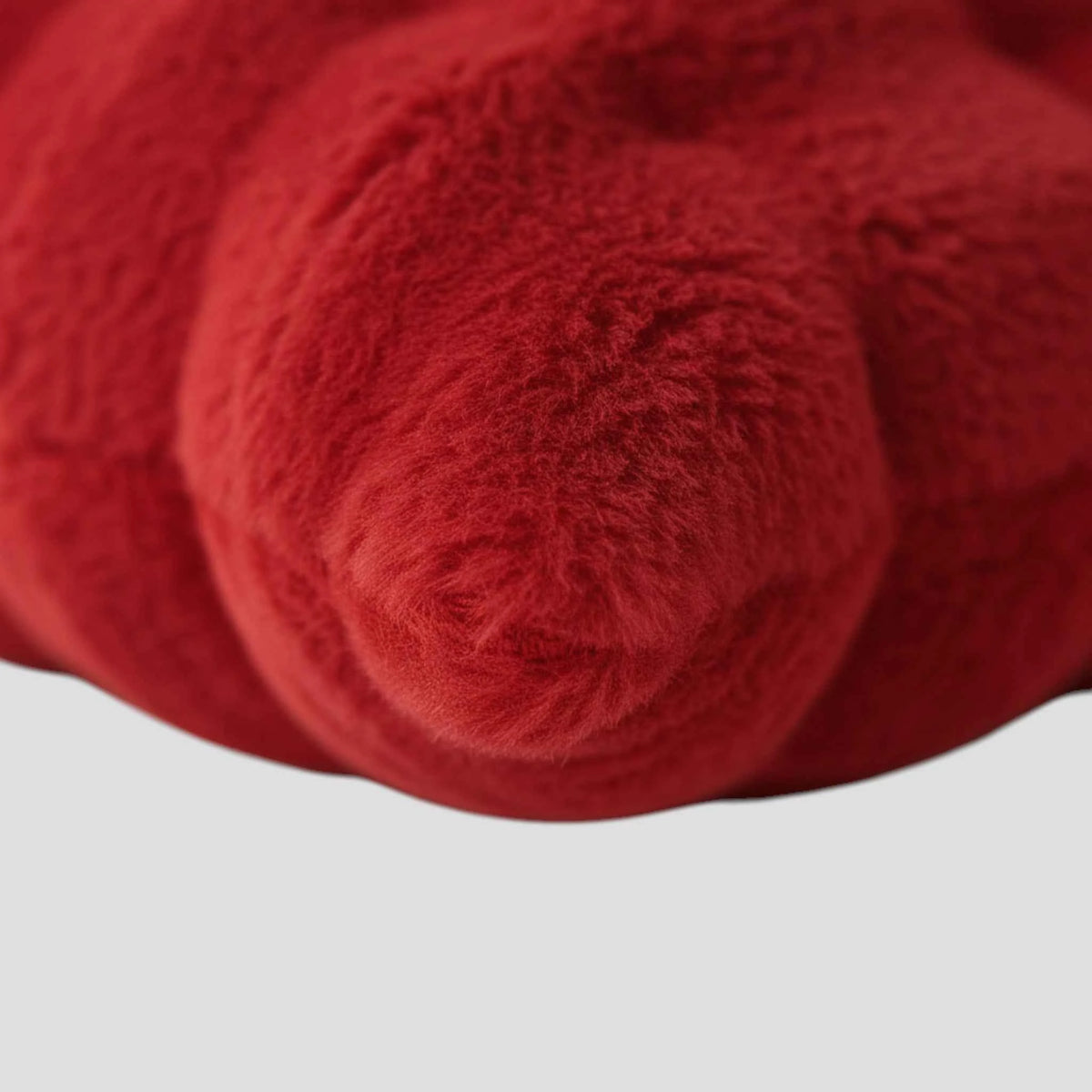 Housses de coussin décoratives : Housse de Coussin en Velours à Motif Bulle Uni dans de Marche Lino