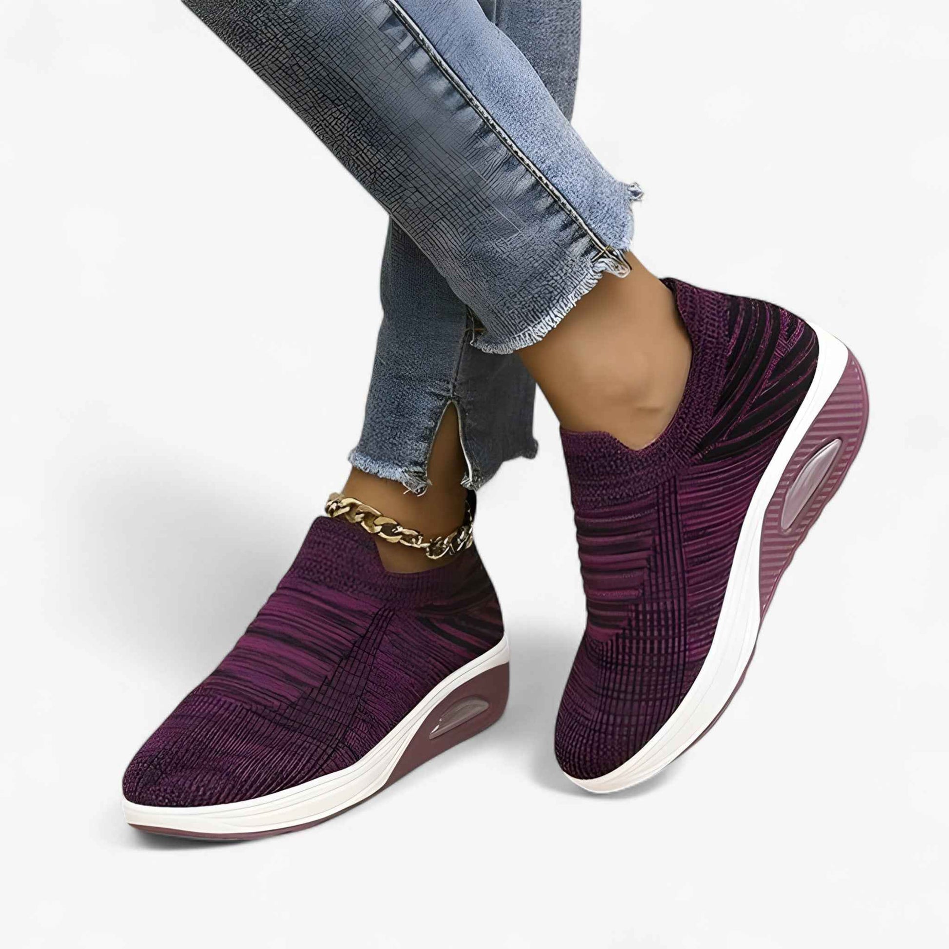 Natasha | Slip-In Sneakers – Komfort Hele Dagen, Uden Besvær
