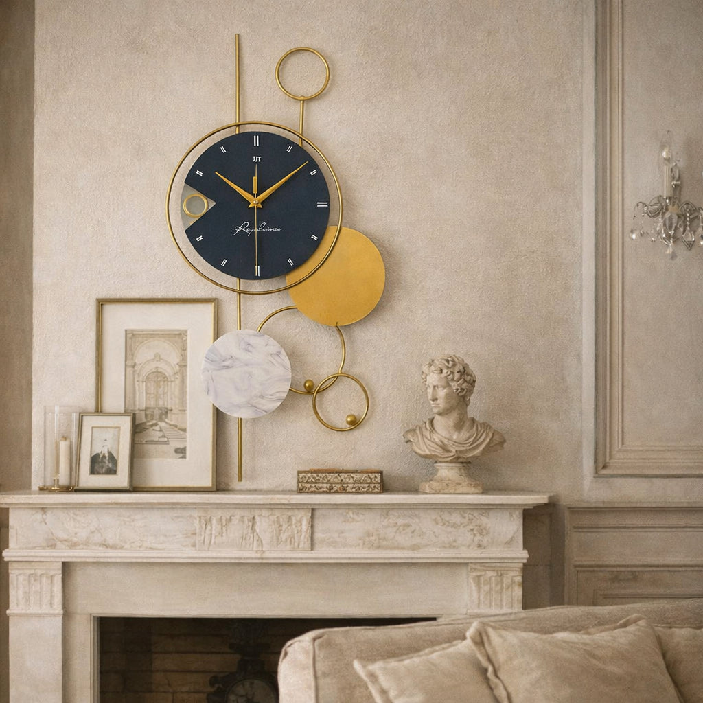 horloge-murale-design-silencieuse-en-marbre
