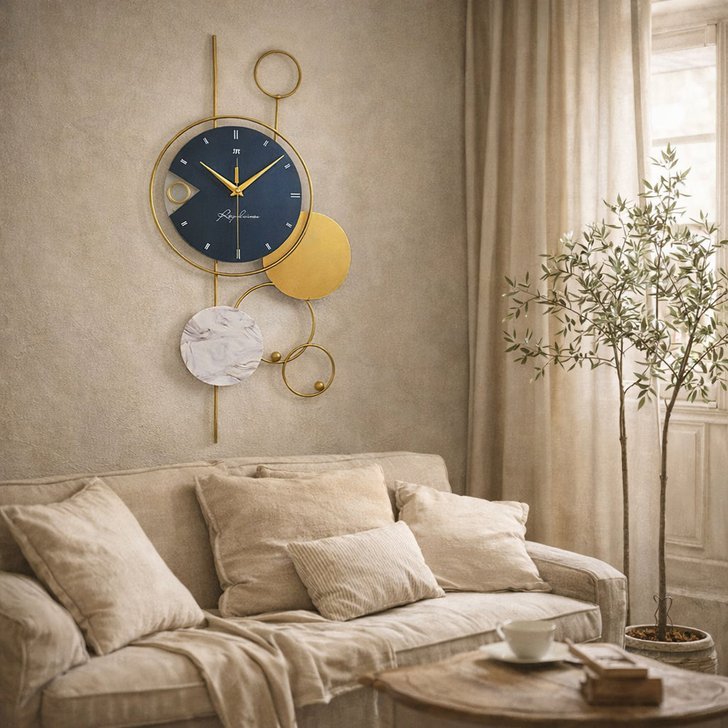 horloge-murale-design-silencieuse-en-marbre