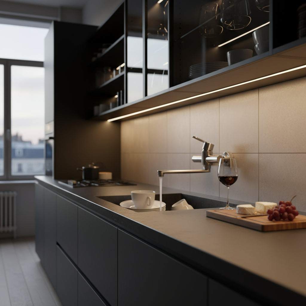 mitigeur-de-cuisine-mural-elegant-en-argent