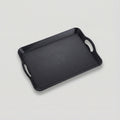 Plateau Homme de Service Rectangulaire en Plastique Bois