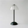 table lamp : Lampe de Table LED Tactile Sans Fil Acrylique - Rechargeable USB, Intensité Réglable dans Doré de Marche Lino