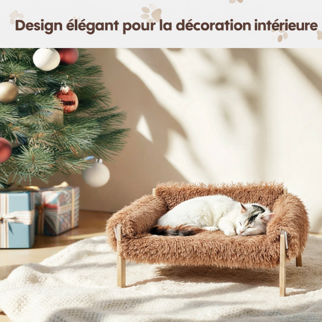lit-pour-chat-eleve-avec-coussin-doux
