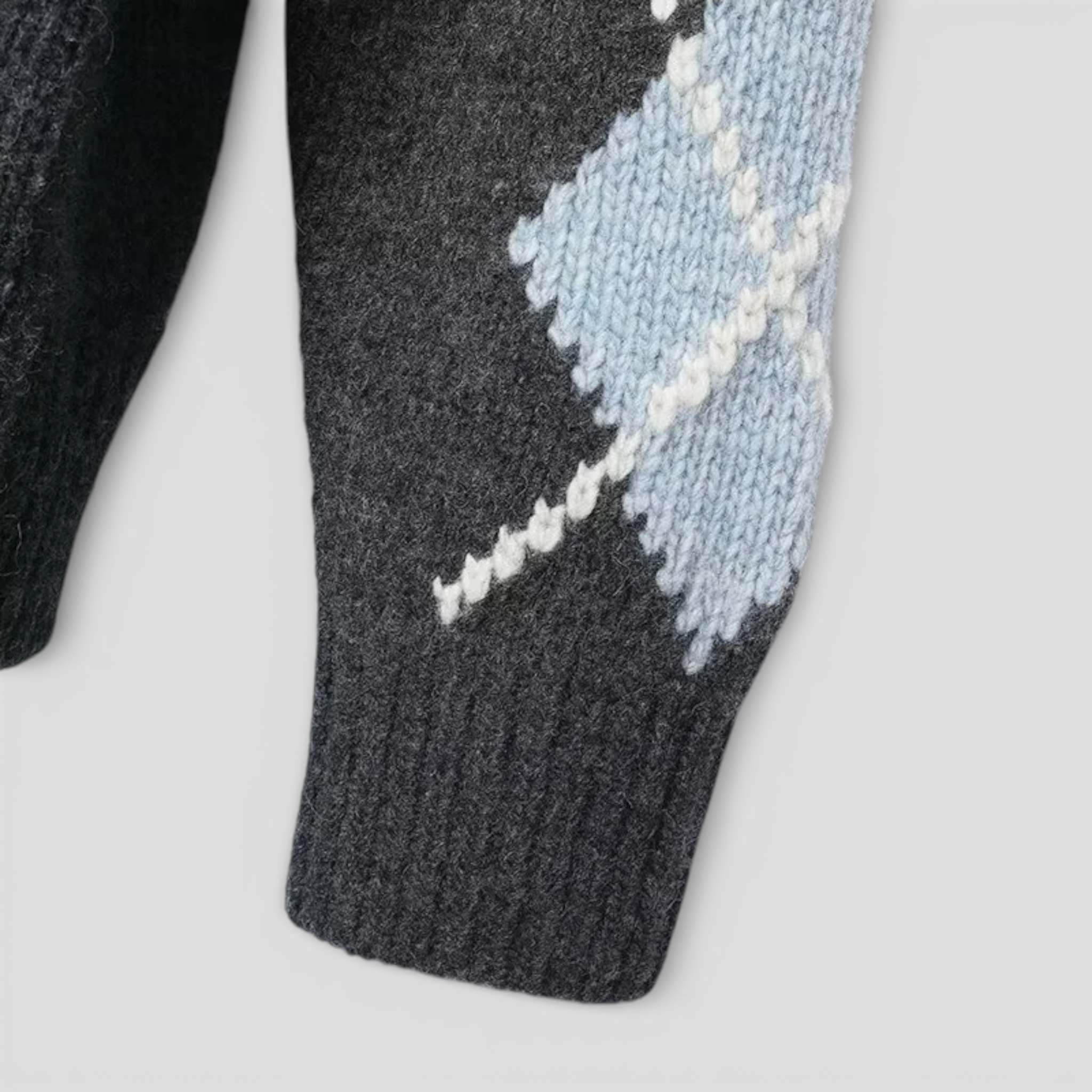 Cardigans pour femmes : Cardigan Femme Ample Col en V Hivernal Acrylique dans de Marche Lino