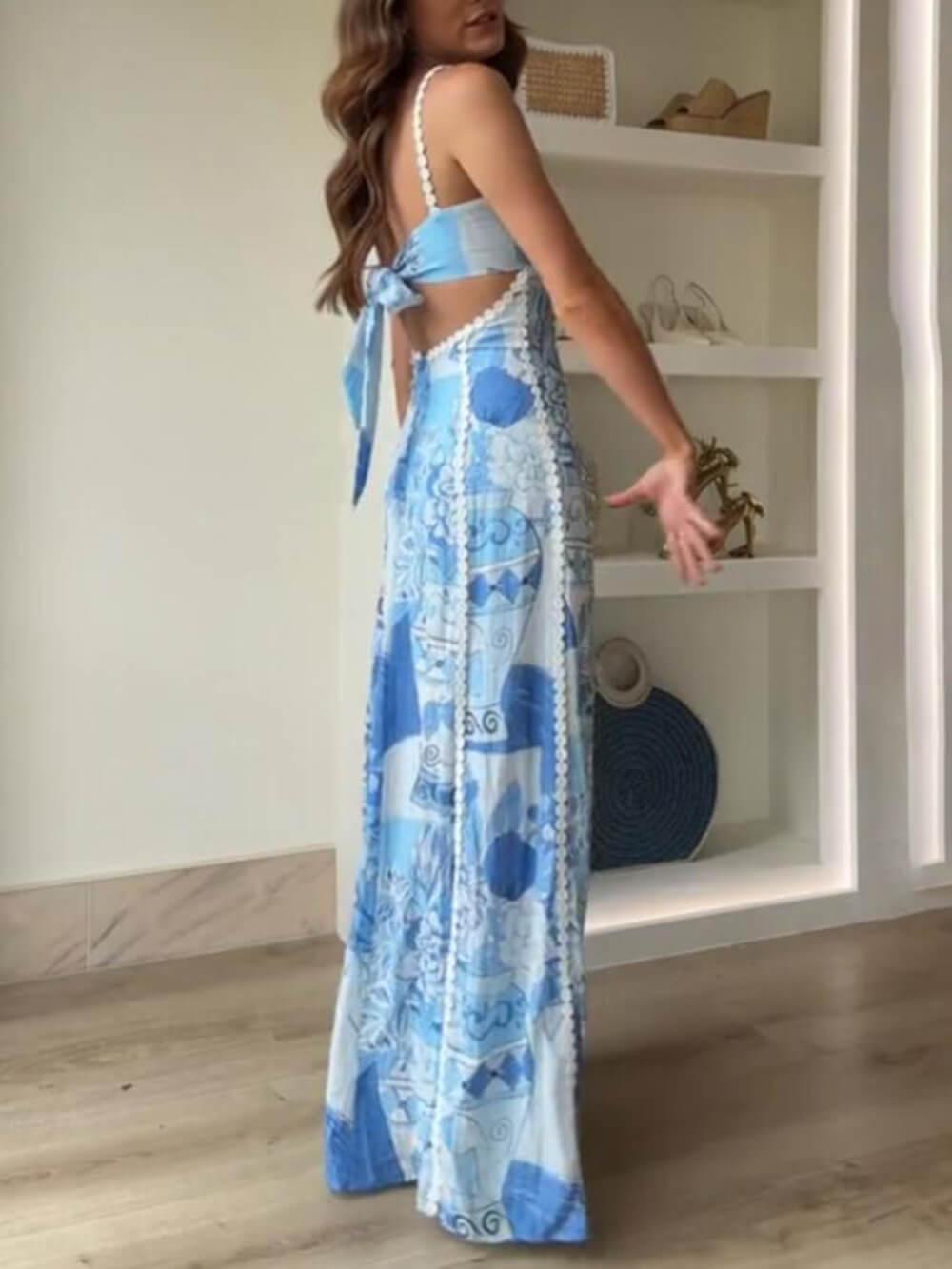 robe-longue-femme-evasee-en-dentelle