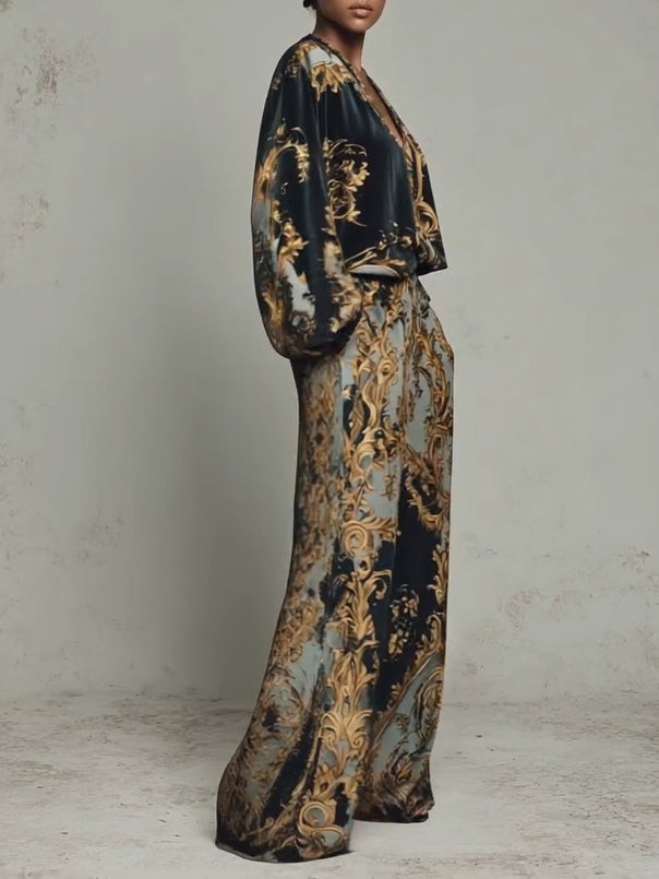 ensemble-femme-elegant-a-motifs-floraux