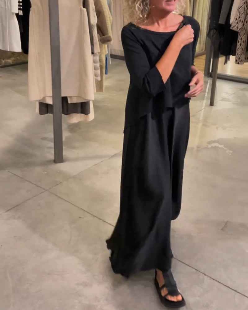 ensemble-femme-elegant-haut-et-robe