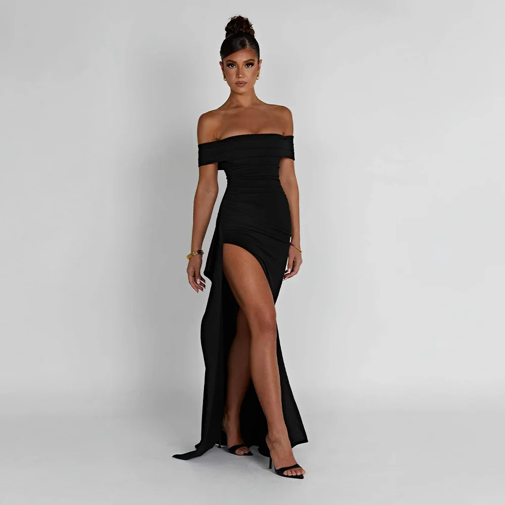 robe-longue-femme-epaules-denudees-fente-elegante-ideale-soiree-ceremonie