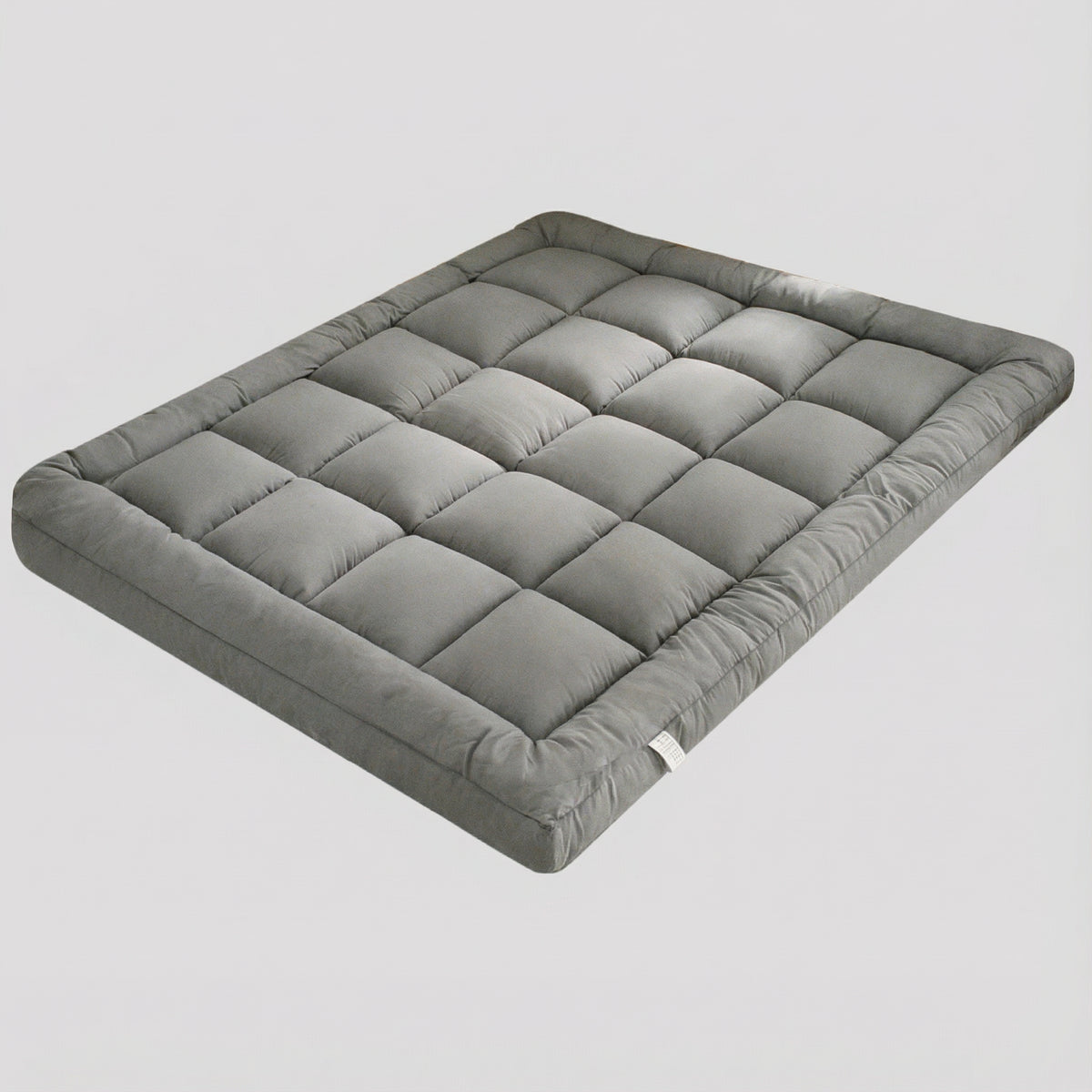 Matelas et literie : Surmatelas 90x200 cm - Épais en Polyester 3D avec Fixation Élastique dans de Marche Lino