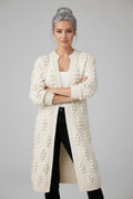Cardigan Long Femme Ouvert en Maille avec Poches - Élégant & Confortable