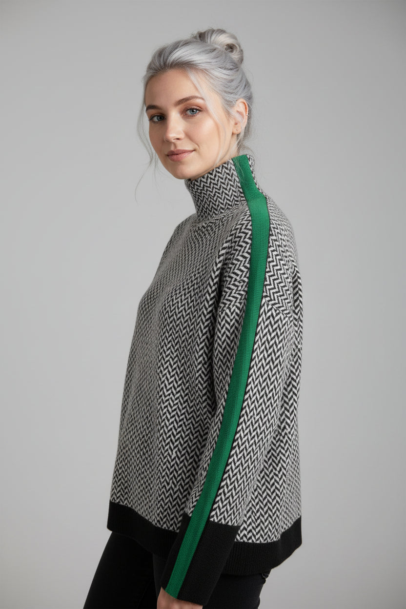pull-femme-elegant-a-rayures