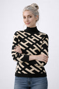Pull Femme en Tricot Doux Denim Mode Féminine