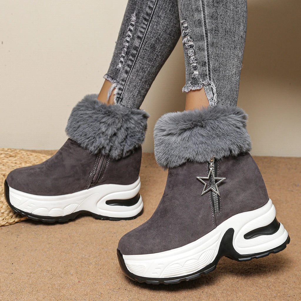 bottes-hiver-femme-confortables-avec-doublure-douce