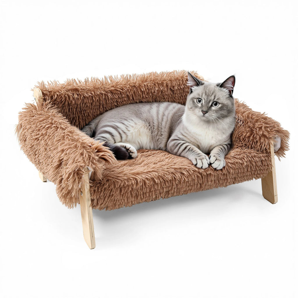 lit-pour-chat-eleve-avec-coussin-doux