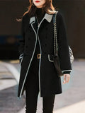 Manteau Hiver Femme en Laine Long Manteaux Automne Hiver
