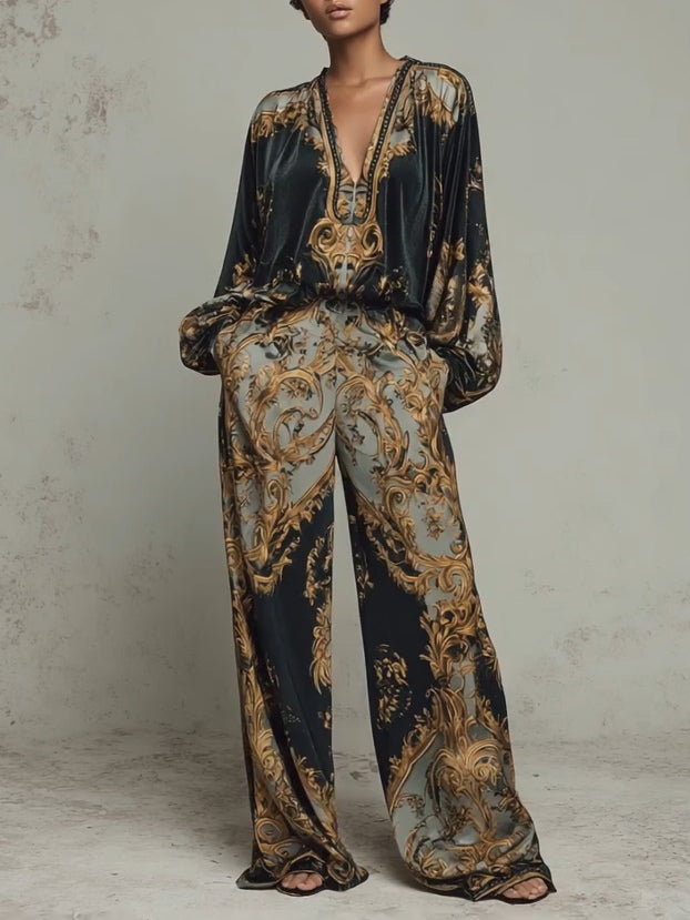 ensemble-femme-elegant-a-motifs-floraux