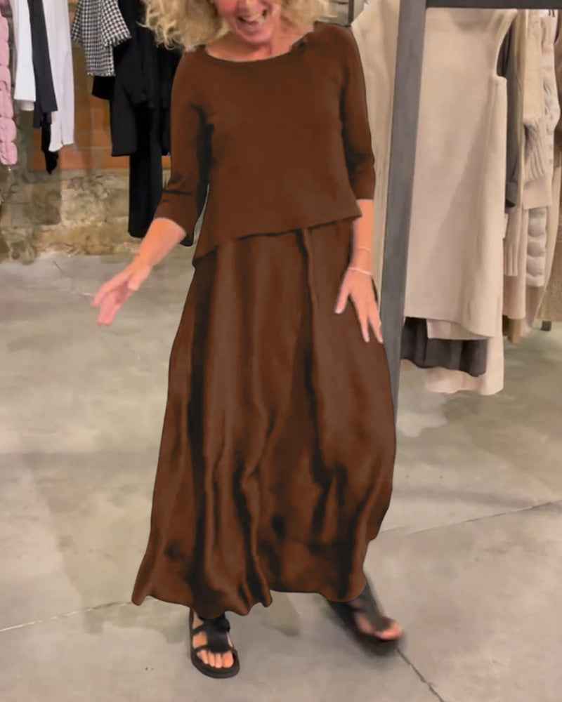 ensemble-femme-elegant-haut-et-robe