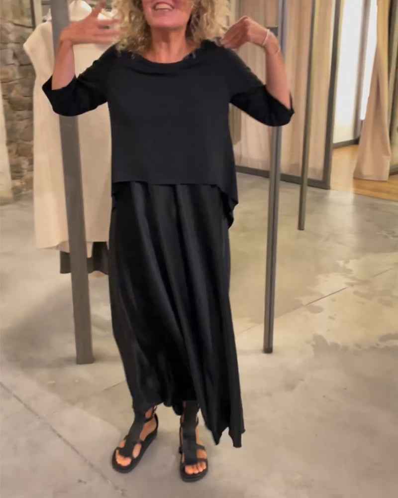ensemble-femme-elegant-haut-et-robe
