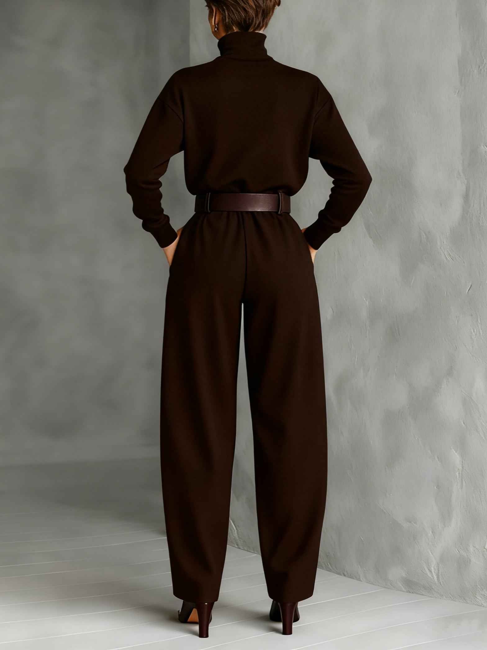 ensemble-femme-chic-tailleur-pantalon-noir