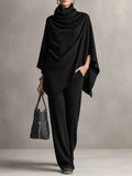 Ensemble 2 Pièces Femme Alyris – Drapé Élégant Confort Quotidien
