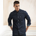 Chemise en Denim Axel pour Homme - Polyvalente pour Toutes les Occasions