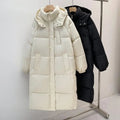 Veste Longue Unisexe Chaude en Coton Manteaux longs