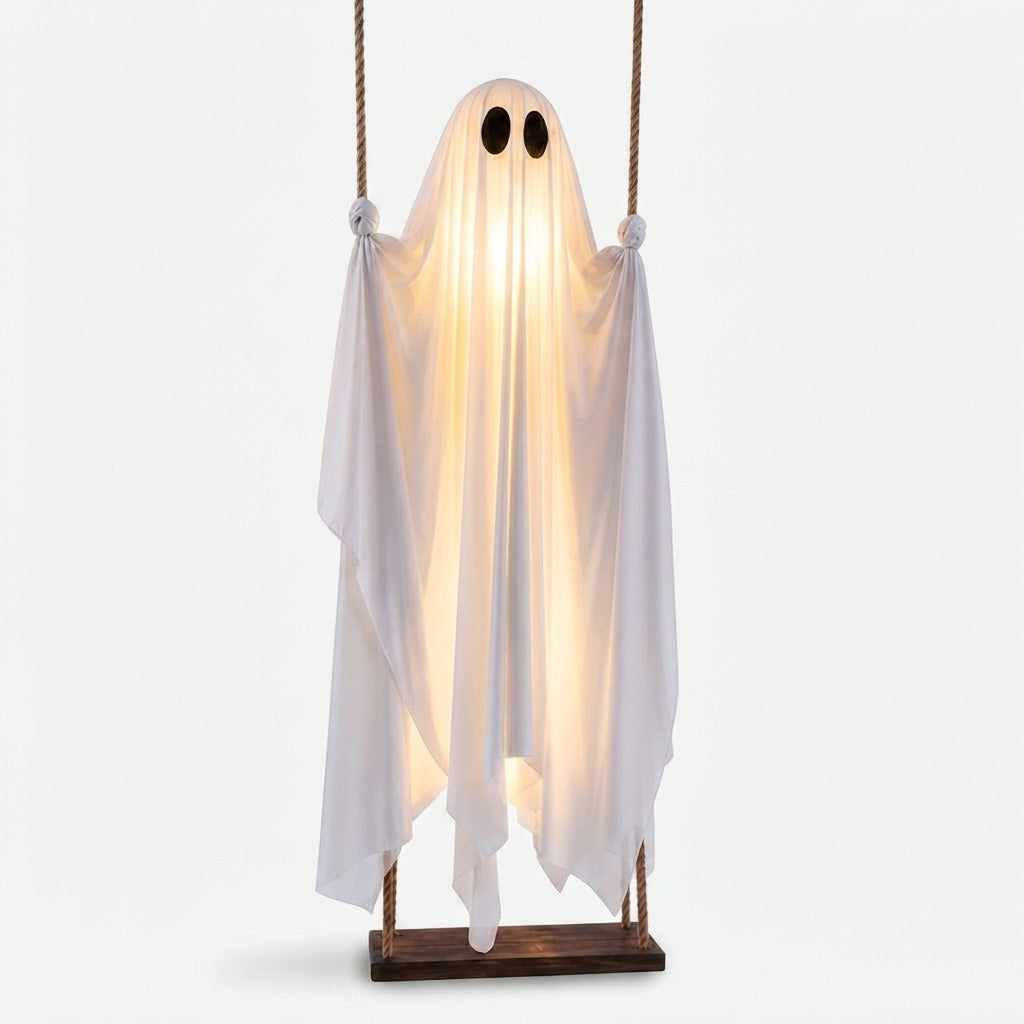 Décoration Fantôme Oscillant 152cm avec Télécommande et Lumière