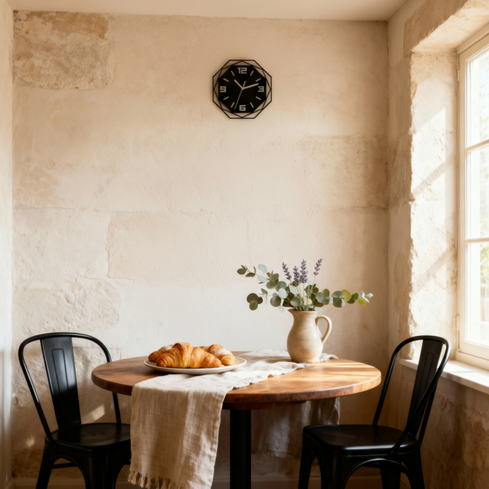 Horloge Murale Silencieuse au Design Minimaliste Acrylique