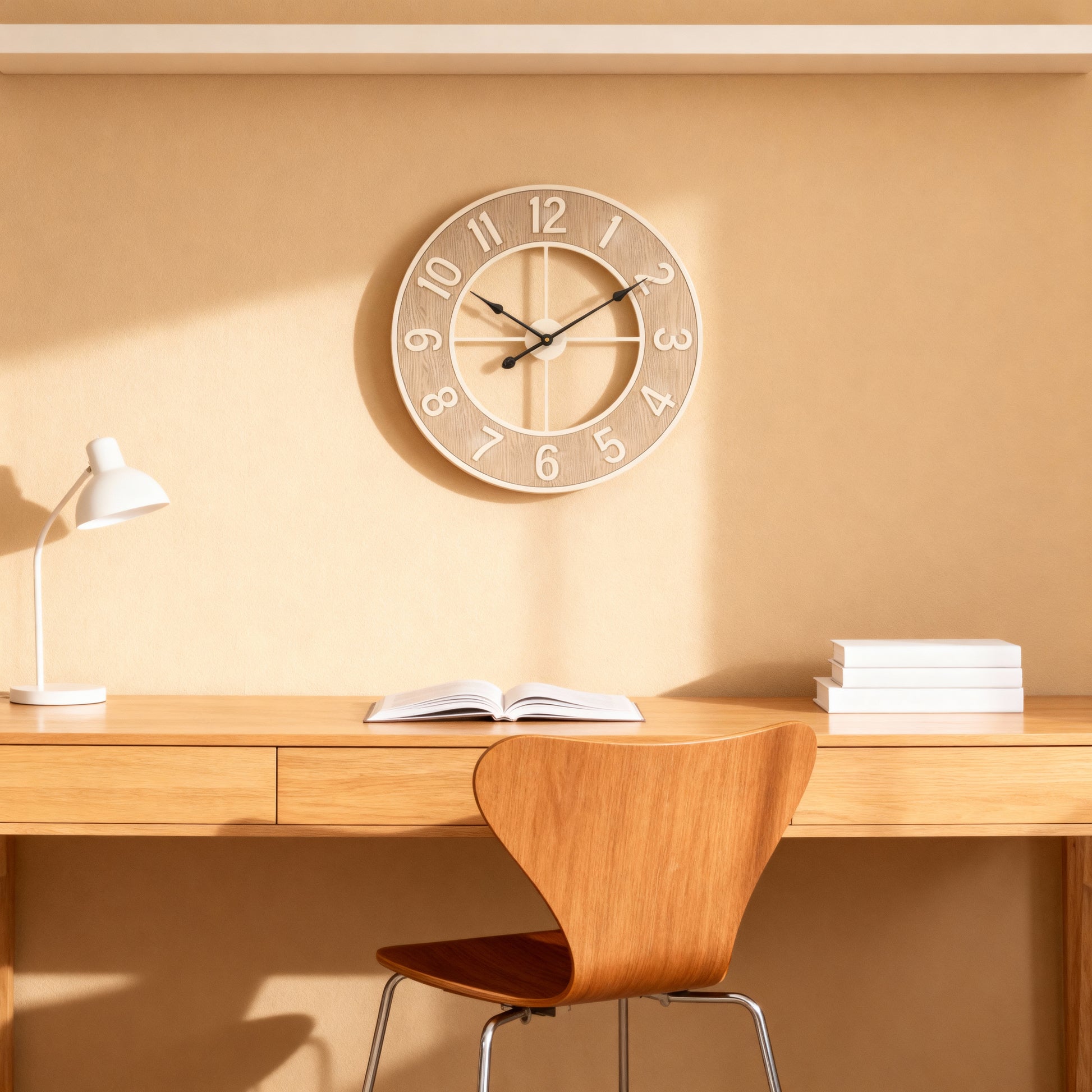 Horloge Murale Design Ronde 60 Cm Verre