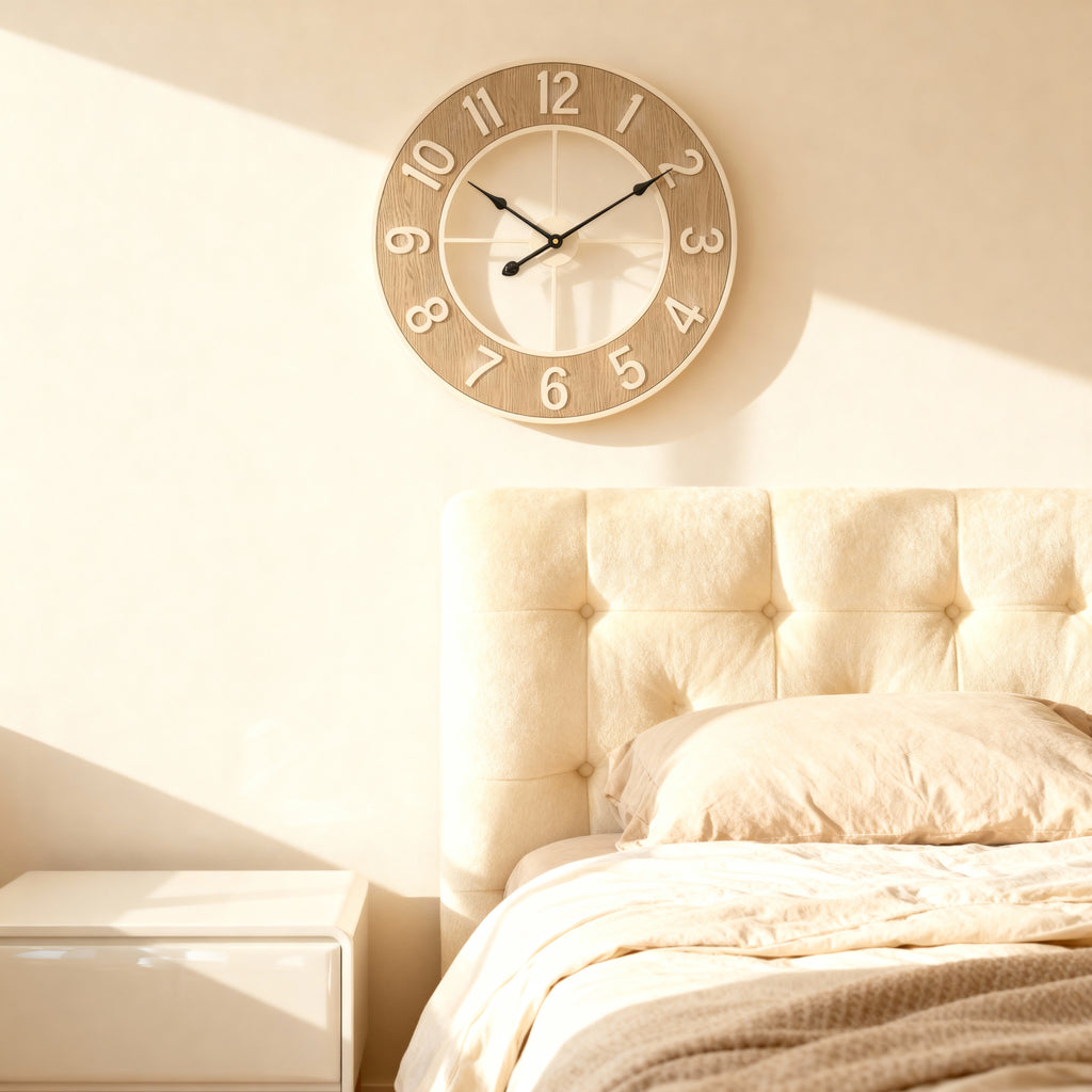 Horloge Murale Design Ronde 60 Cm Verre