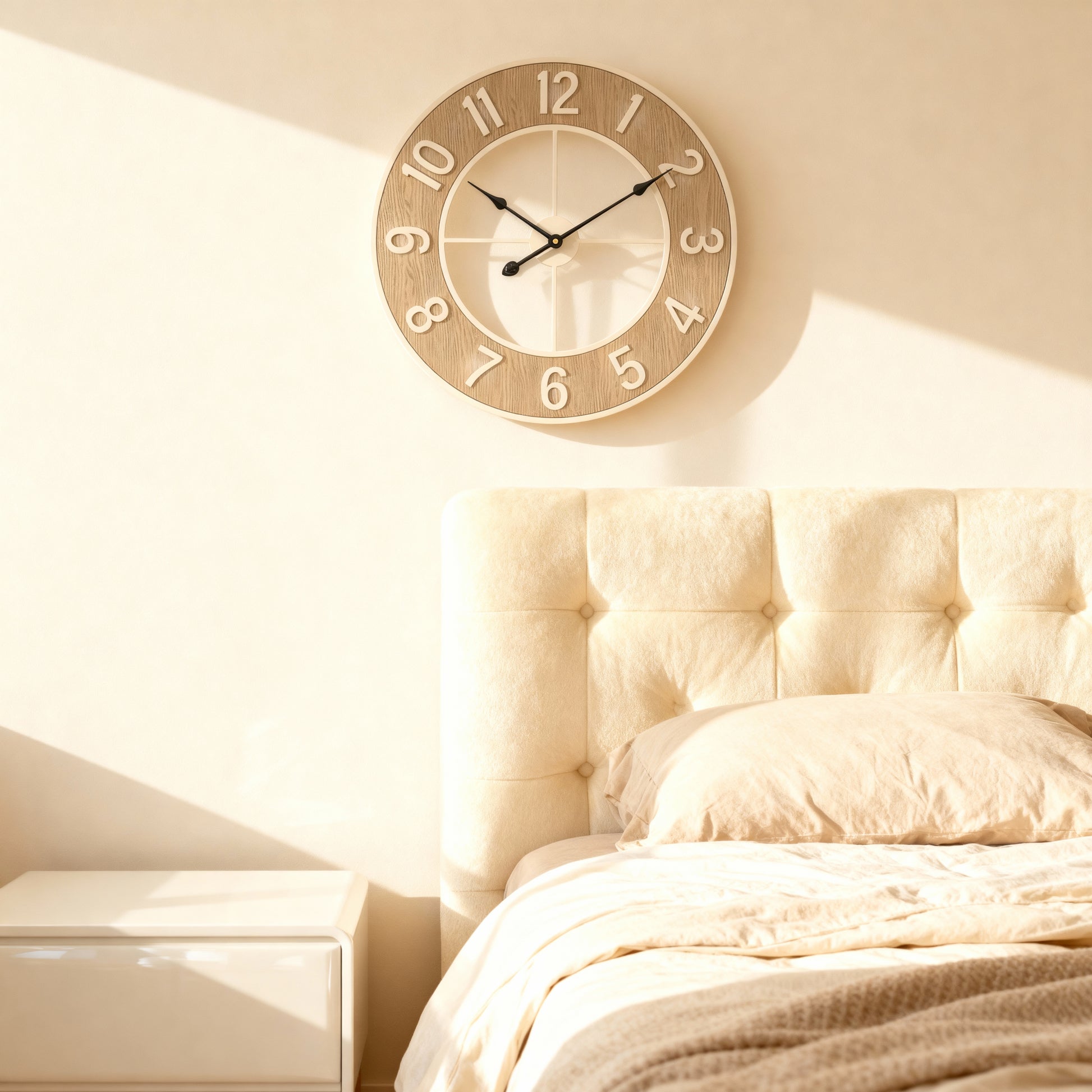 Horloge Murale Design Ronde 60 Cm Verre