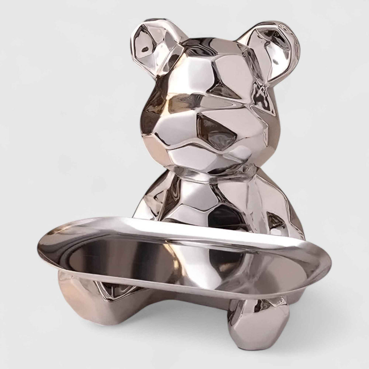 Boîtes décoratives : Objet Déco Céramique Multifonctionnel pour un Style Pratique Métal dans Argent- A de Marche Lino