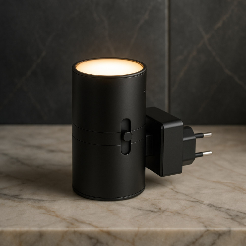 Veilleuse Murale à Intensité Variable – Lampe LED à Brancher pour Chambre et Couloir